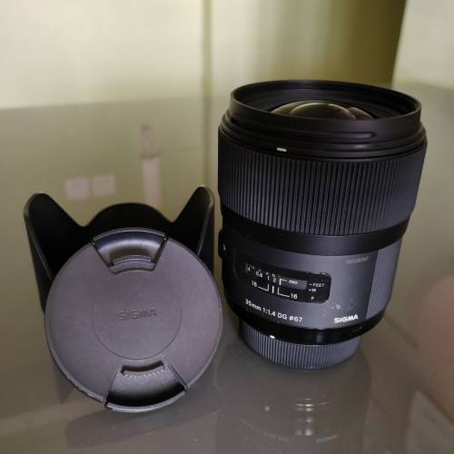 Sigma 35mm f1.4 DG Art Nikon mount