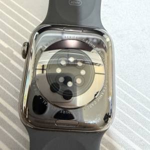 Apple Watch Series 9 GPS+流動網絡 45mm 不鏽鋼 95%電 有盒