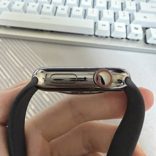 Apple Watch Series 9 GPS+流動網絡 45mm 不鏽鋼 95%電 有盒