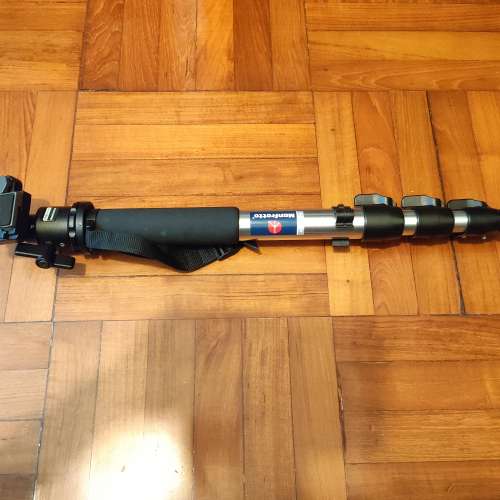 Manfrotto 單脚一枝，連快拆波頭