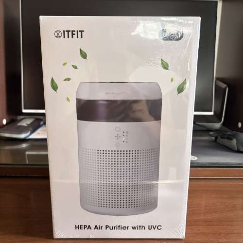 100% NEW全新未拆 ITFIT By Samsung C&T（三星物產）HEPA UV-C空氣淨化機 白色 ITF...