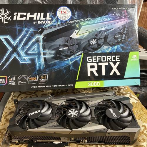 GEFORCE RTX 3080 iCHILL x4 10GB