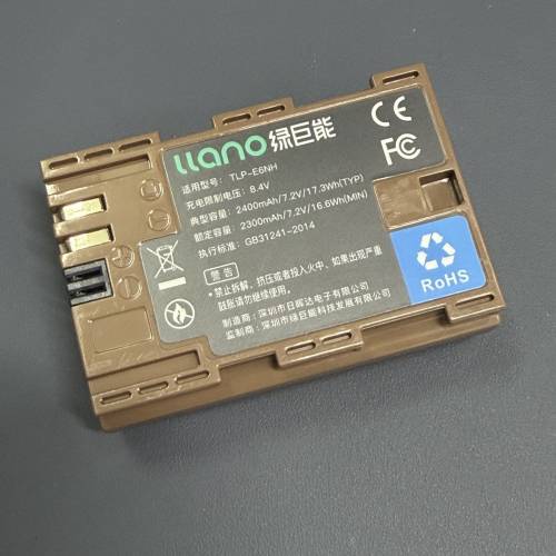 TLP-E6NH 代用電池 換機出售 注意3代用唔到 只可用canon r6 mark ii