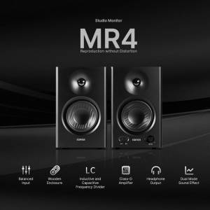 漫步者Edifier MR4 監聽音箱