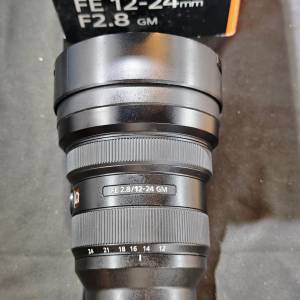 sony 12-24/2.8 GM FE 索尼 12 24 2.8 12mm 24mm 12-24 有盒冇單 冇保養 功能正常 ...
