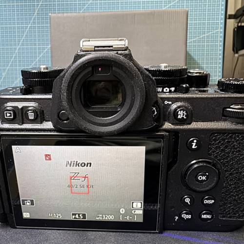（已售）Nikon Zf (黑色) 連Z 40mm f2 套裝(行貨過保）