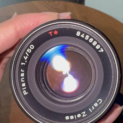 Contax C/Y mount carl zeiss 50mm f/1.4 MMJ