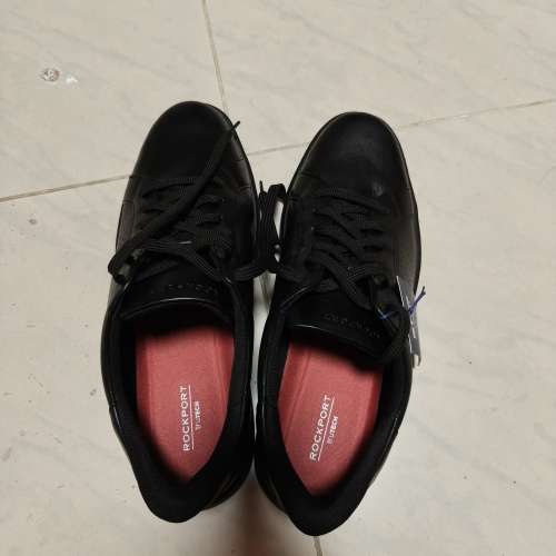 [全新 Brand New 還有tag未除] Rockport Tristenl2 黑色休閒風格的男士皮革運動鞋 ...