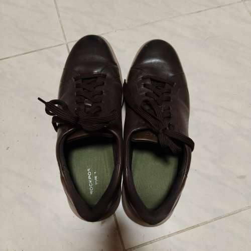 Rockport Tristenl2 啡色休閒風格的男士皮革運動鞋 45碼 Brown casual style men's...