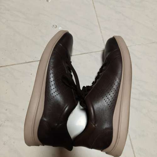 Rockport Tristenl2 啡色休閒風格的男士皮革運動鞋 45碼 Brown casual style men's...