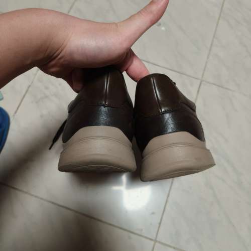 Rockport Tristenl2 啡色休閒風格的男士皮革運動鞋 45碼 Brown casual style men's...