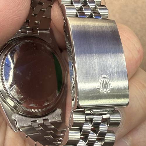 ROLEX 1601 靓銀面 粗釘字 厚五珠帶 $28888