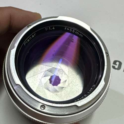 Zeiss Contarex 55 f1.4 planar