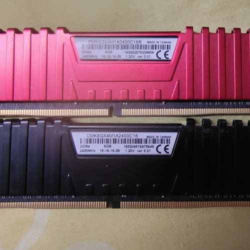 Corsair DDR4 記憶體8gx2=16G