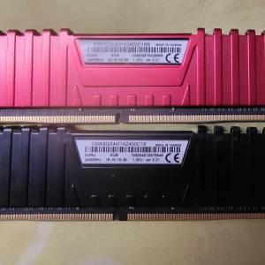 Corsair DDR4 記憶體8gx2=16G
