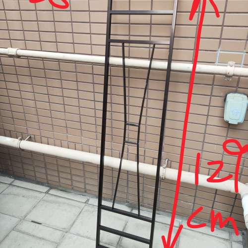 鋁質窗花 啡色