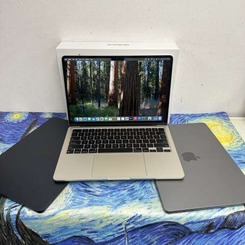 （性價比高🔥MacBook M2 Air )APPLE  MacBook Air M2 2023 M2 CPU/8GB Ram/256GB/8...