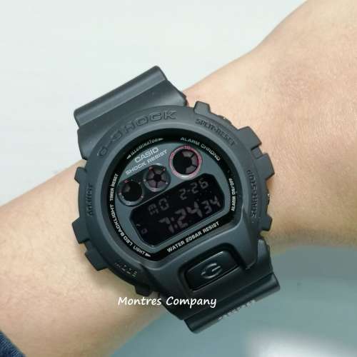 Montres Company 香港註冊公司(33年老店) 卡西歐 CASIO G-SHOCK DW-6900UMS-1 全黑...