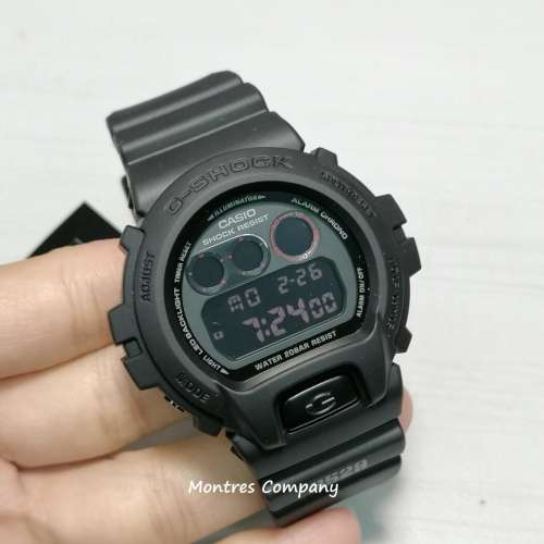 Montres Company 香港註冊公司(33年老店) 卡西歐 CASIO G-SHOCK DW-6900UMS-1 全黑...