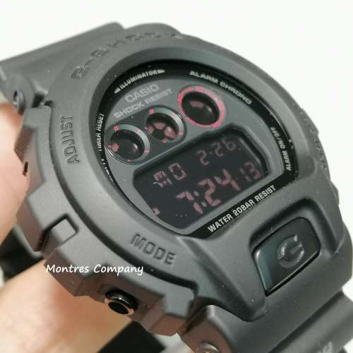 Montres Company 香港註冊公司(33年老店) 卡西歐 CASIO G-SHOCK DW-6900UMS-1 全黑...