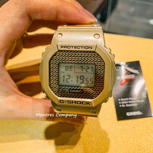 Montres Company 香港註冊公司 (33年老店) 卡西歐 CASIO G-Shock 鏈條圖案 200米防...