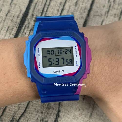 Montres Company 香港註冊公司 (33年老店) 卡西歐 CASIO G-SHOCK 碳核心防護 藍紅...