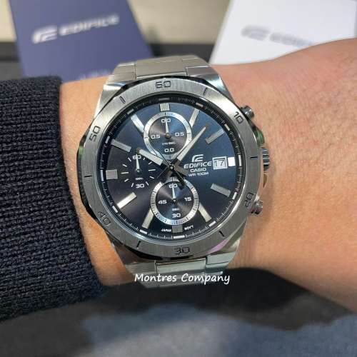 Montres Company 香港註冊公司 (33年老店) 卡西歐 CASIO Edifice 不鏽鋼錶帶 EFV-6...