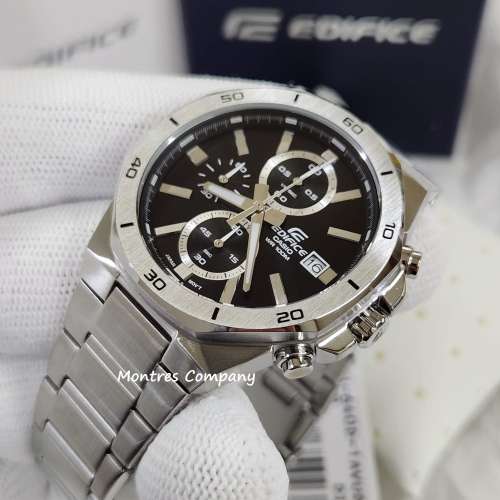 Montres Company 香港註冊公司 (33年老店) 卡西歐 CASIO Edifice 不鏽鋼錶帶 EFV-6...