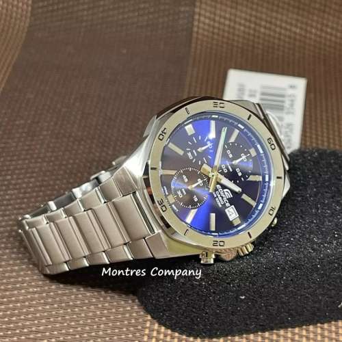 Montres Company 香港註冊公司(32年老店) 卡西歐 CASIO Edifice 不鏽鋼錶帶 EFV-64...