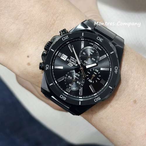 Montres Company 香港註冊公司(33年老店) 卡西歐 CASIO Edifice 不鏽鋼錶帶 EFV-64...