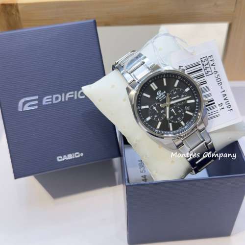 Montres Company 香港註冊公司(33年老店) 卡西歐 CASIO Edifice EFV-650D-1A 100米...