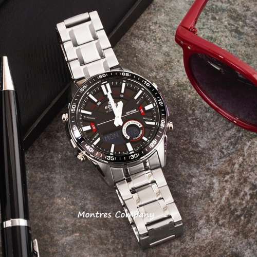 Montres Company 香港註冊公司(33年老店) 卡西歐 CASIO Edifice 不鏽鋼錶帶 EFV-C1...