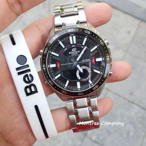 Montres Company 香港註冊公司(33年老店) 卡西歐 CASIO Edifice 不鏽鋼錶帶 EFV-C1...