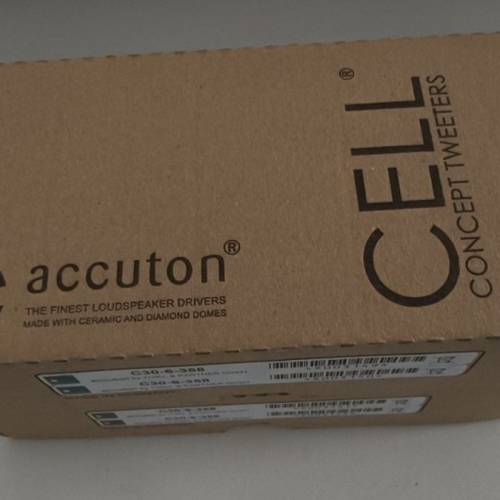 全新的德國 Accuton 陶瓷高音
