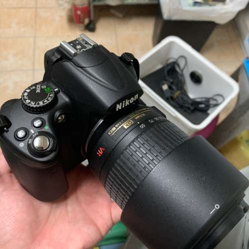 Nikon D5000 連2枝kit鏡(18-55mm、55-200mm)