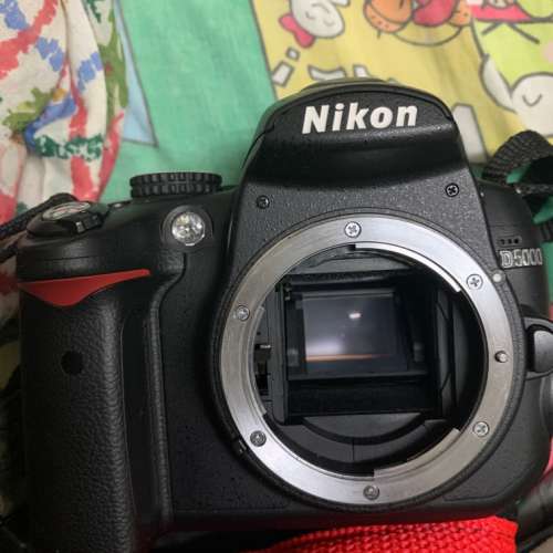Nikon D5000 連2枝kit鏡(18-55mm、55-200mm)