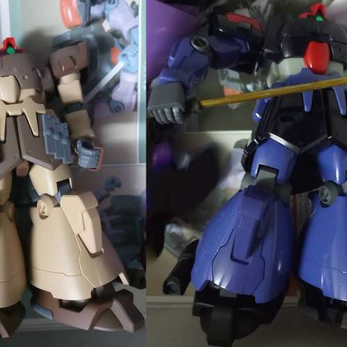 高達模型 大魔 MS-09F Dom tropen 2隻