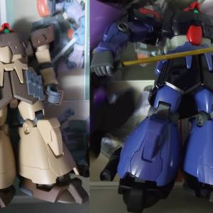 高達模型 大魔 MS-09F Dom tropen 2隻