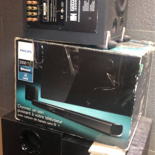 中古二手音響一堆