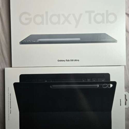 Samsung Galaxy Tab S10 Ultra 512g wifi 連快充火牛&keyboard cover 有收 據還有...
