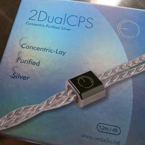 OEAudio 2DualCPS 純銀耳機升級線