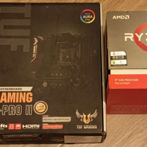 [95%新] 12核AMD Ryzen 9 3900X / 16GB DDR4 / ASUS TUF B450 / 650W 金牌 (全機已...