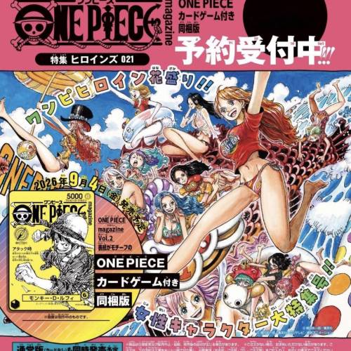 (接受預訂) ONE PIECE magazine 特集 ヒロインズ 021💃🏻
