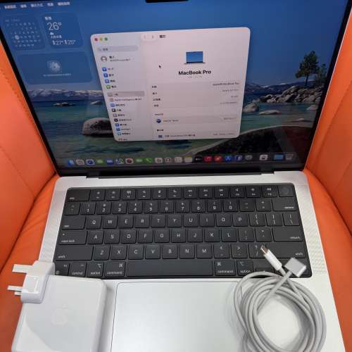 99%New Apple MacBook Pro 14吋 2021年 M1 Pro 16+1TB 太空灰色 香港行貨 電池健康...