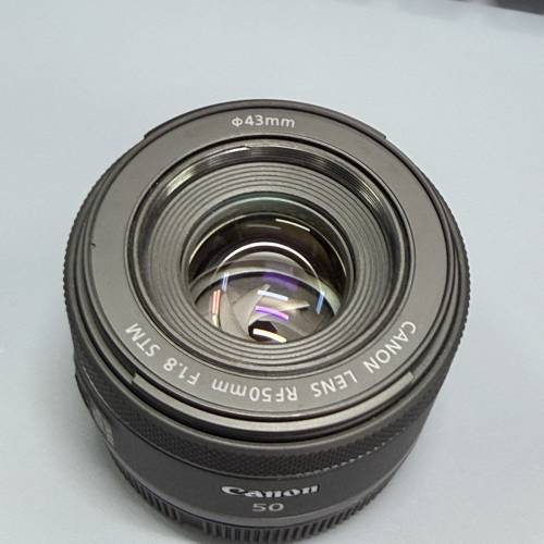 0花 全新沒分別 室內用過一次 Canon RF50mm F1.8 STM for Canon RF Mount