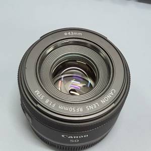 0花 全新沒分別 室內用過一次 Canon RF50mm F1.8 STM for Canon RF Mount