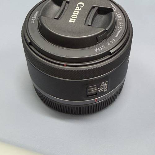0花 全新沒分別 室內用過一次 Canon RF50mm F1.8 STM for Canon RF Mount