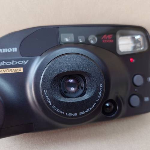 Canon New Autoboy Panorama 新淨佳能菲林相機 Film Point Shoot Travel Camera 傻...