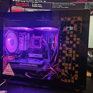 7500f 32gb b650m 水冷 matx 電腦主機