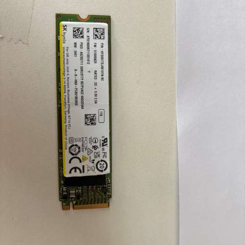 SK Hynix PC801 1 TB PCIe 4.0
